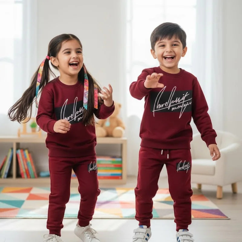 Printed Fleece Trouser