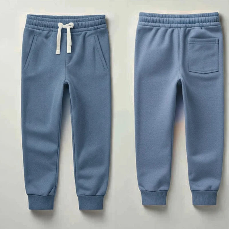 Plain Fleece Trouser - Denim Blue