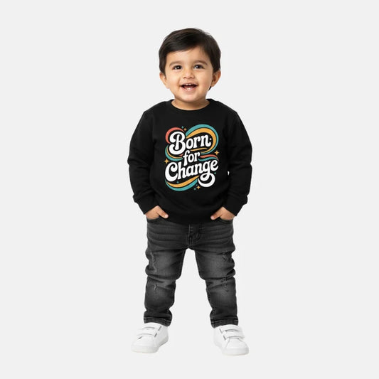 Born for Change Sweatshirt Black