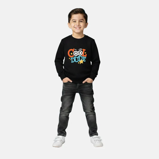 Cool Dude Sweatshirt Black