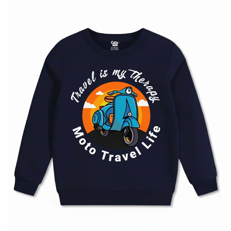 Moto Travel Life Sweatshirt