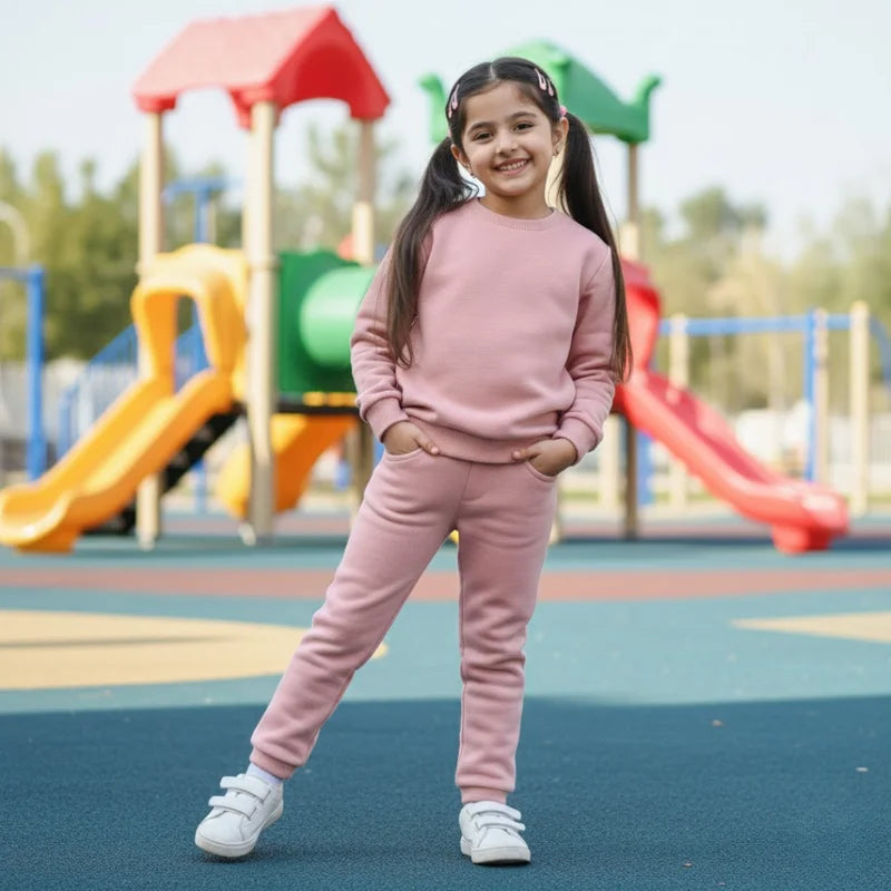 Kids Track Suit - Pink