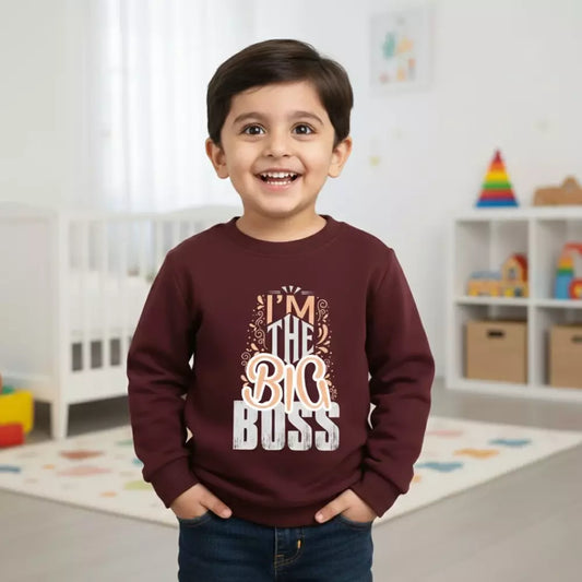 I Am The Big Boss Sweatshirt