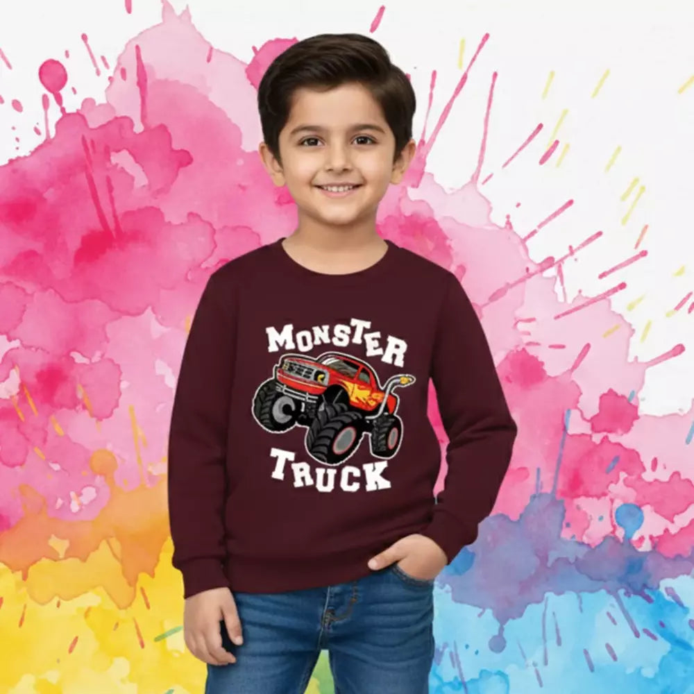 Monster Truck Sweatshirt