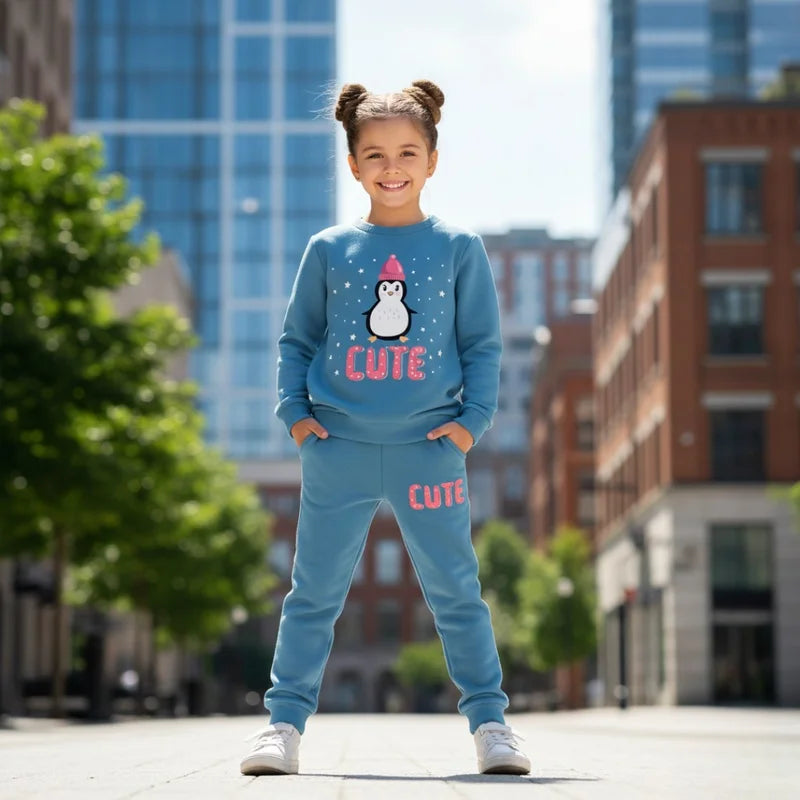 Cute Penguin Track Suit