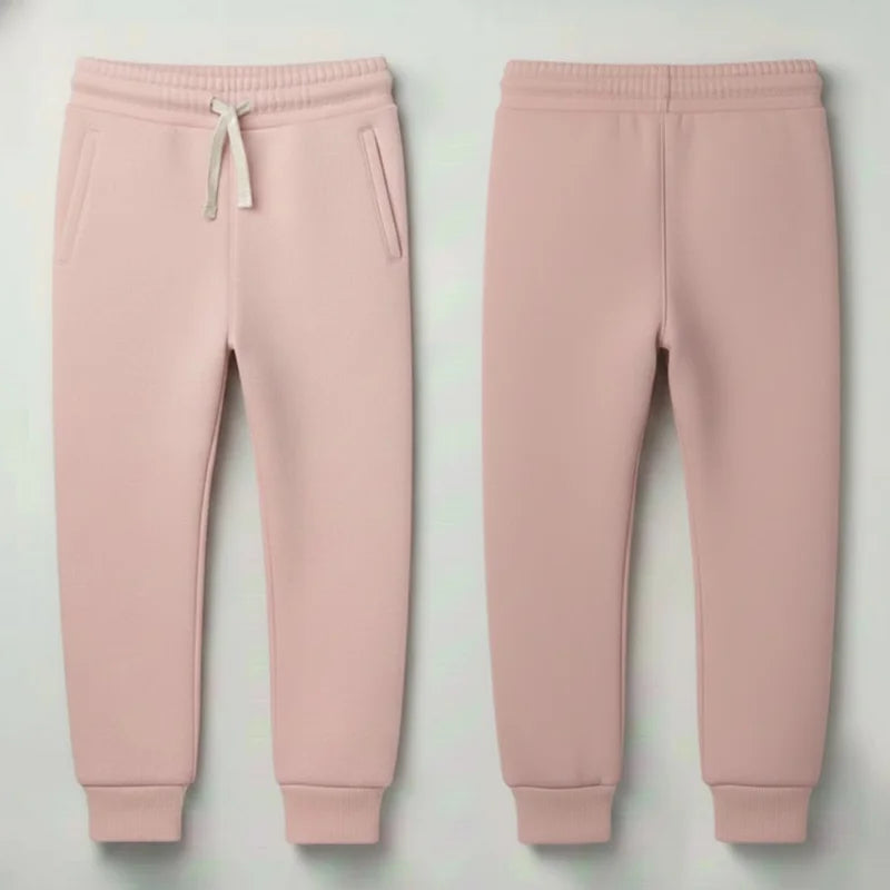 Plain Fleece Trouser - Lite Pink