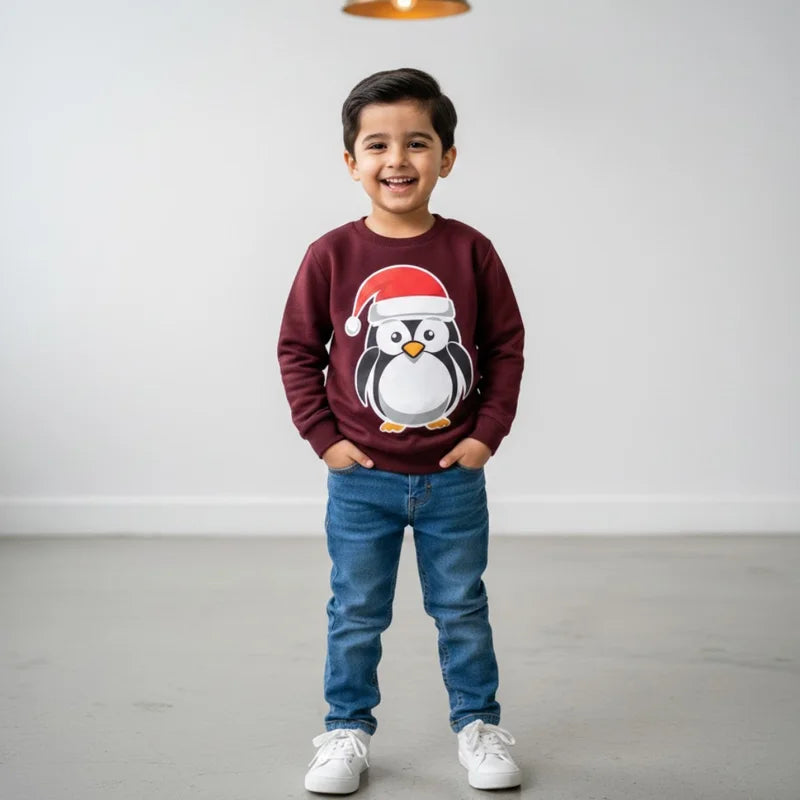 Santa Penguin Sweatshirt