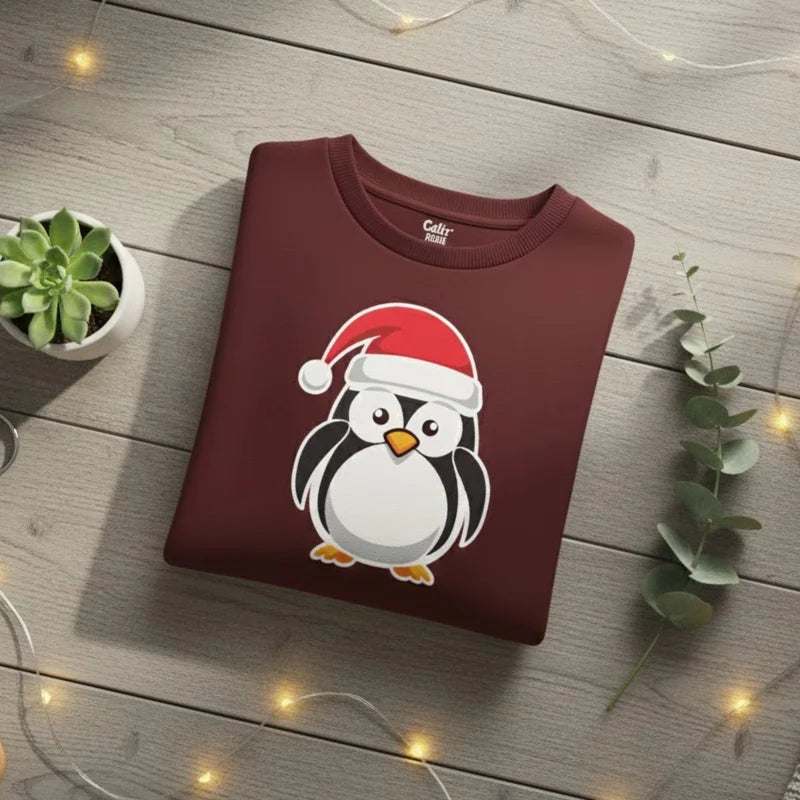 Santa Penguin Sweatshirt