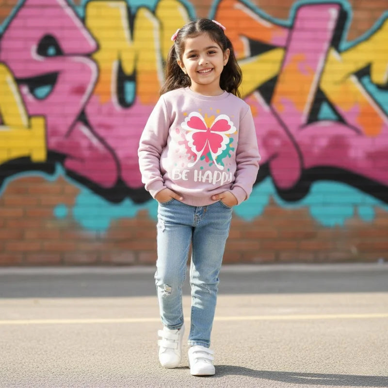 Be Happy Sweat Shirt