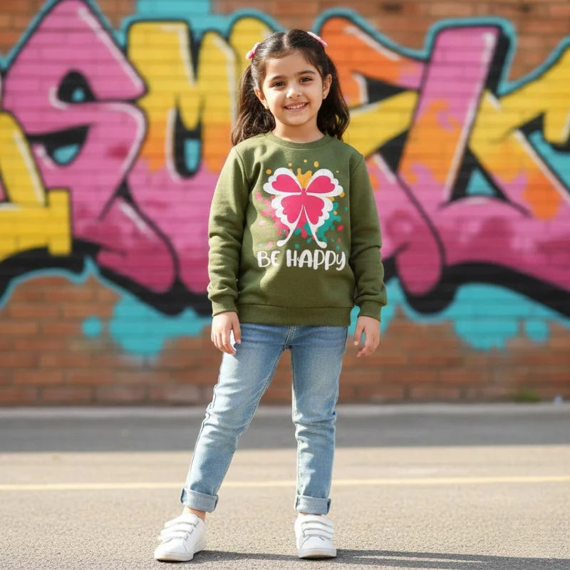 Be Happy Sweat Shirt