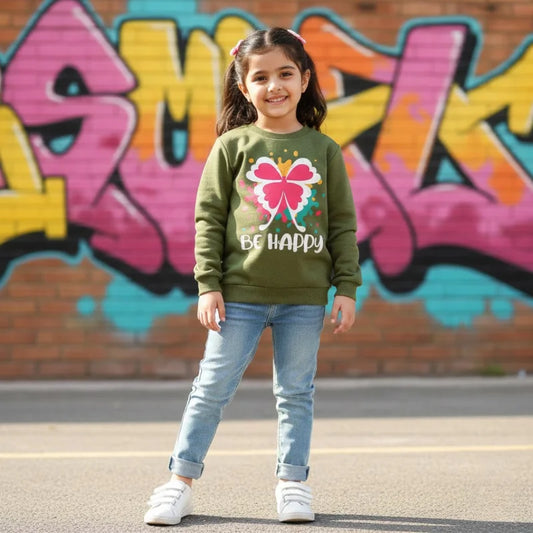 Be Happy Sweat Shirt