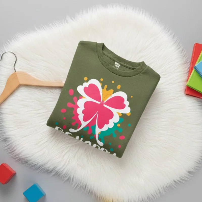 Be Happy Sweat Shirt