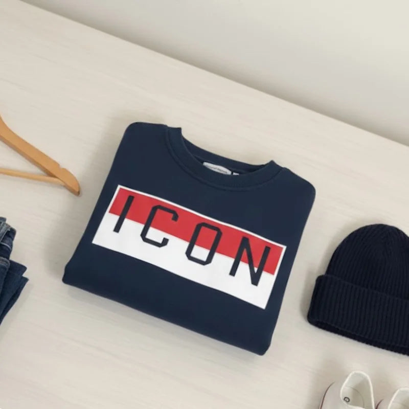 Printed ICON Sweat Shirt