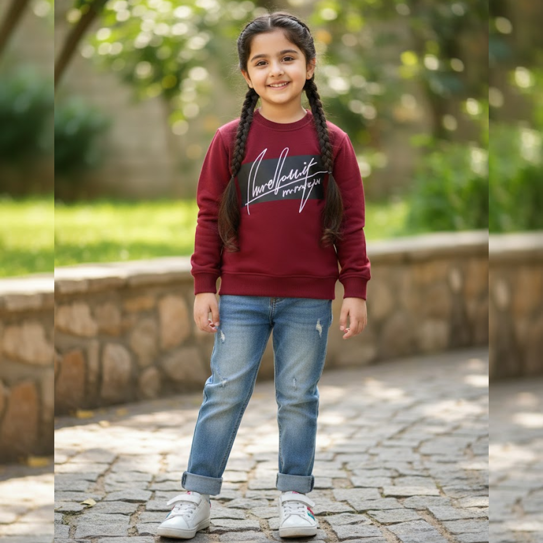 Printed ''PureLimit'' Sweat Shirt