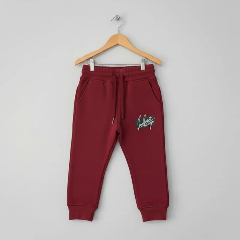 Printed Fleece Trouser