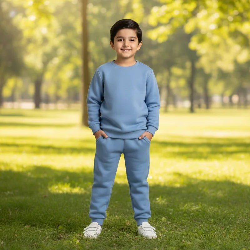 Kids Track Suit - Sky Blue