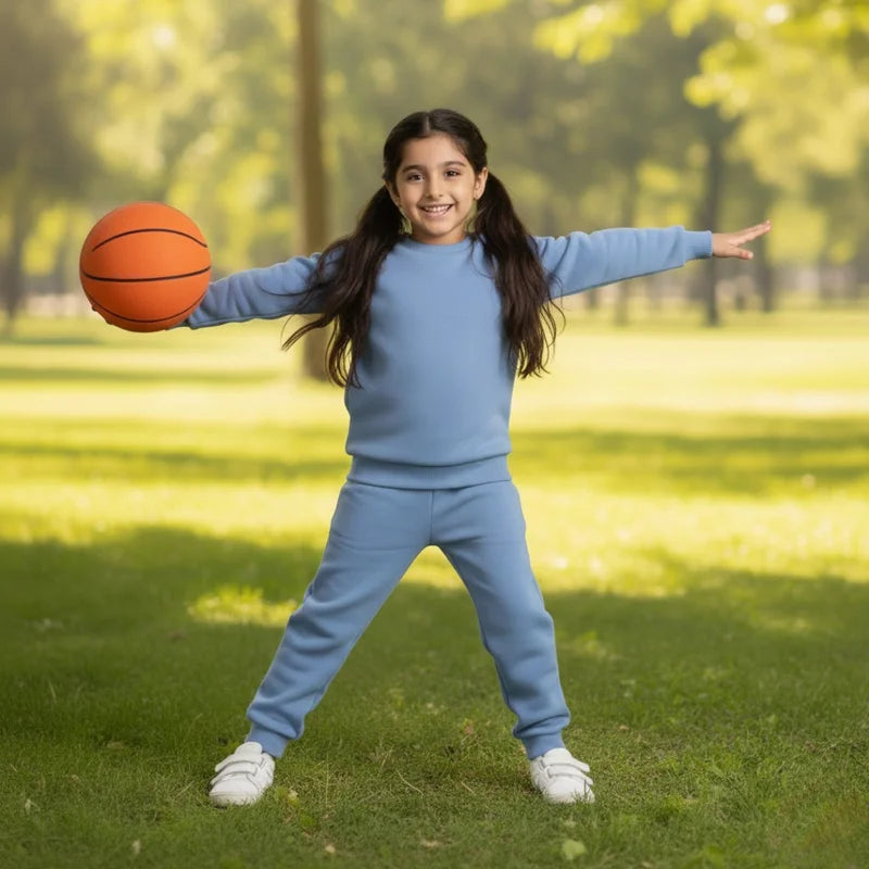 Kids Track Suit - Sky Blue