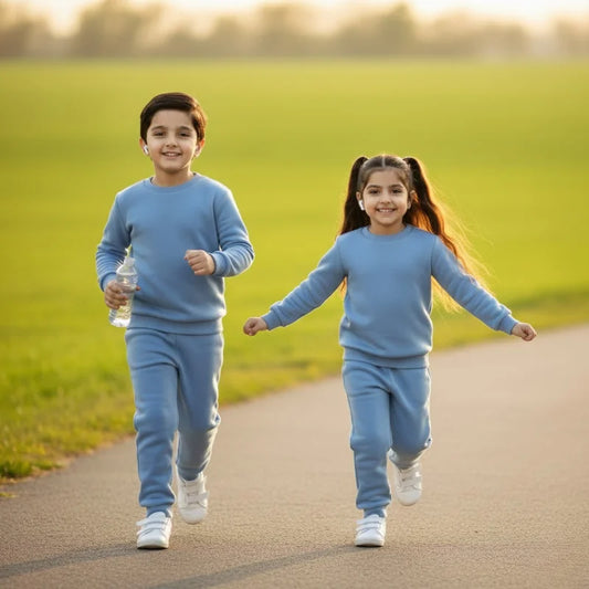 Kids Track Suit - Sky Blue